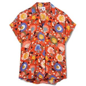 CAbi Replay Floral Top